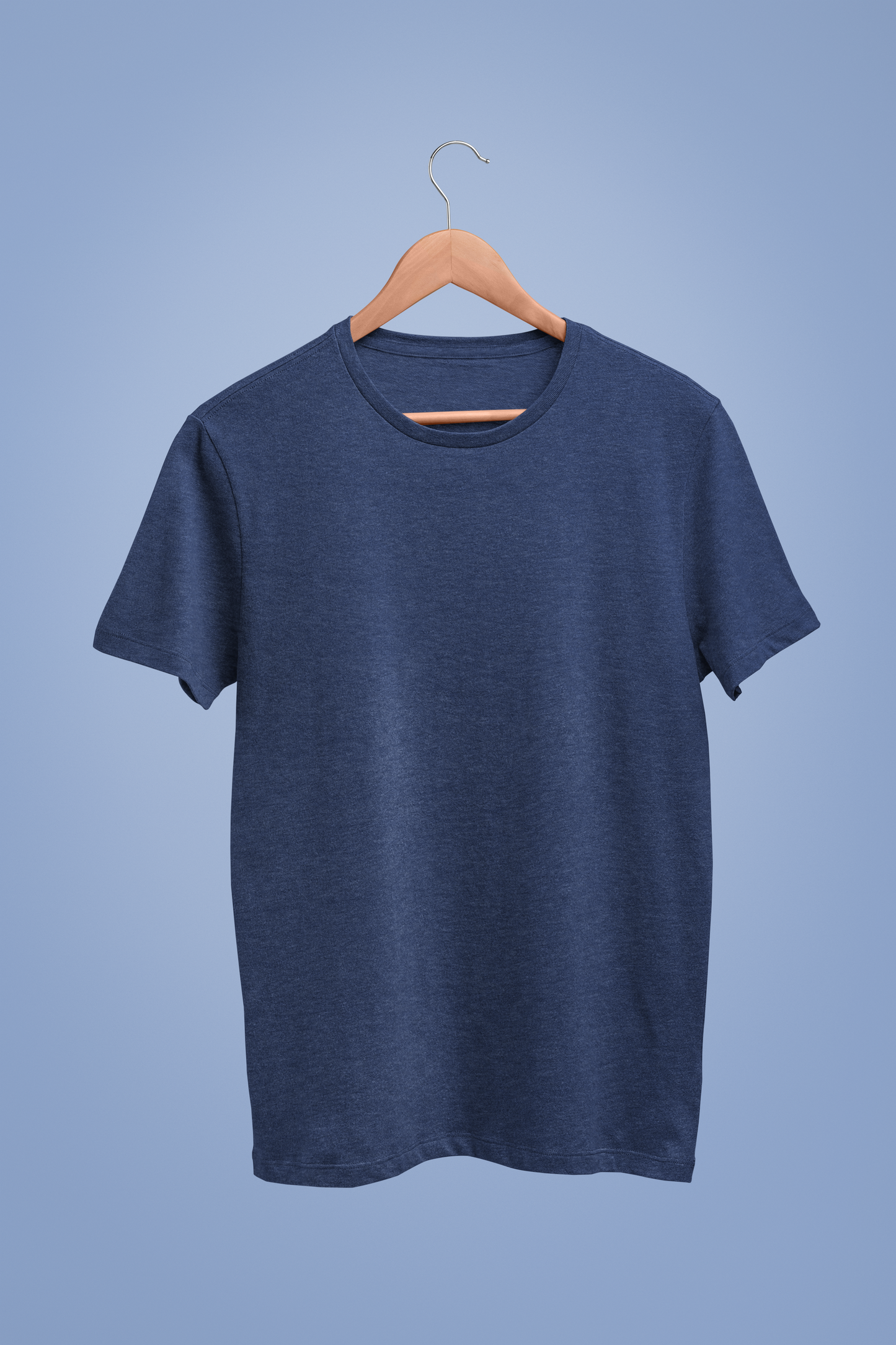 Basics – Navy Blue Heather Unisex T-Shirt | Everyday Comfort & Style