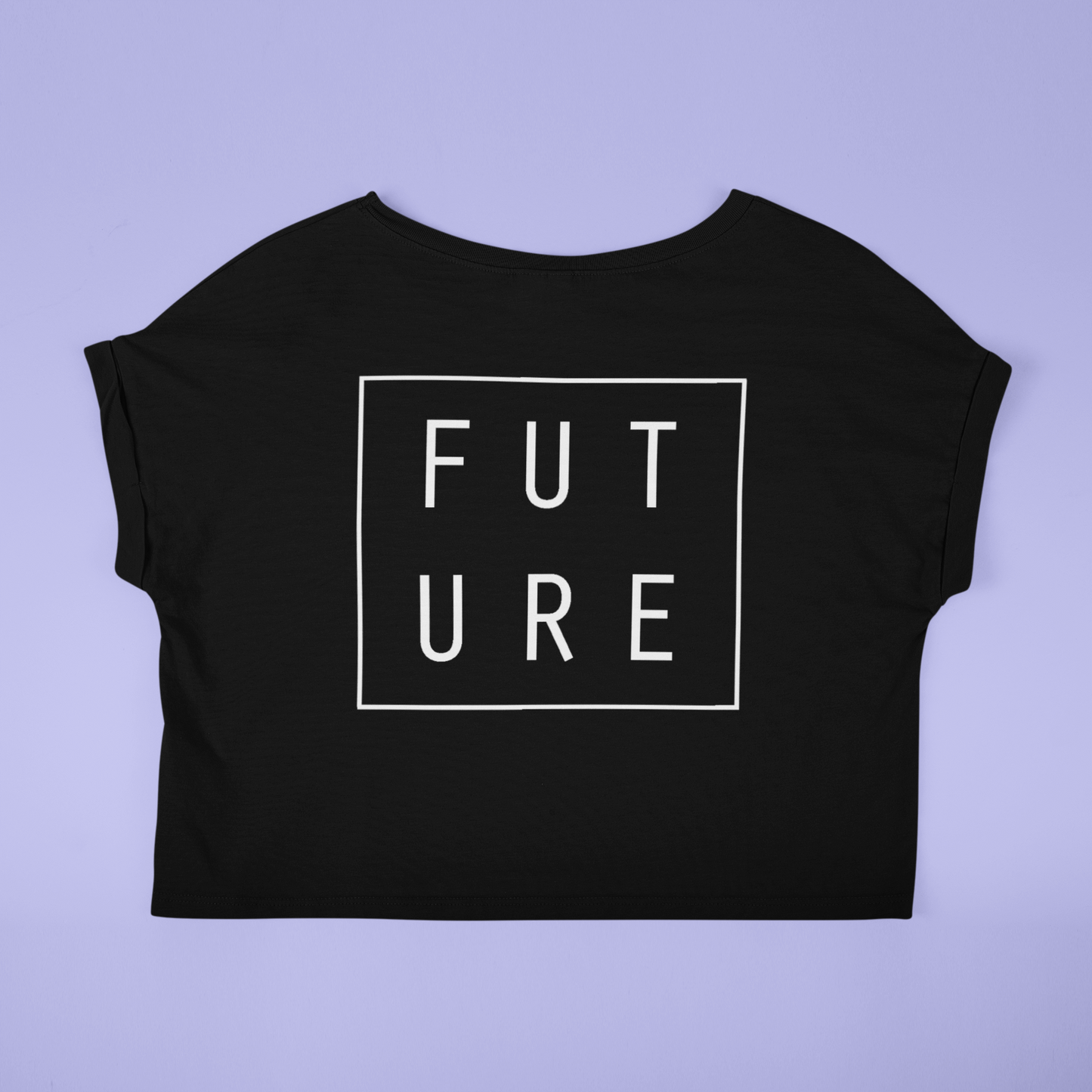 Future Women’s Crop Top – Bold, Stylish & Ready for Tomorrow