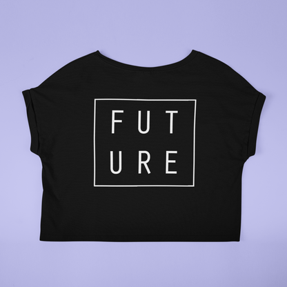 Future Women’s Crop Top – Bold, Stylish & Ready for Tomorrow