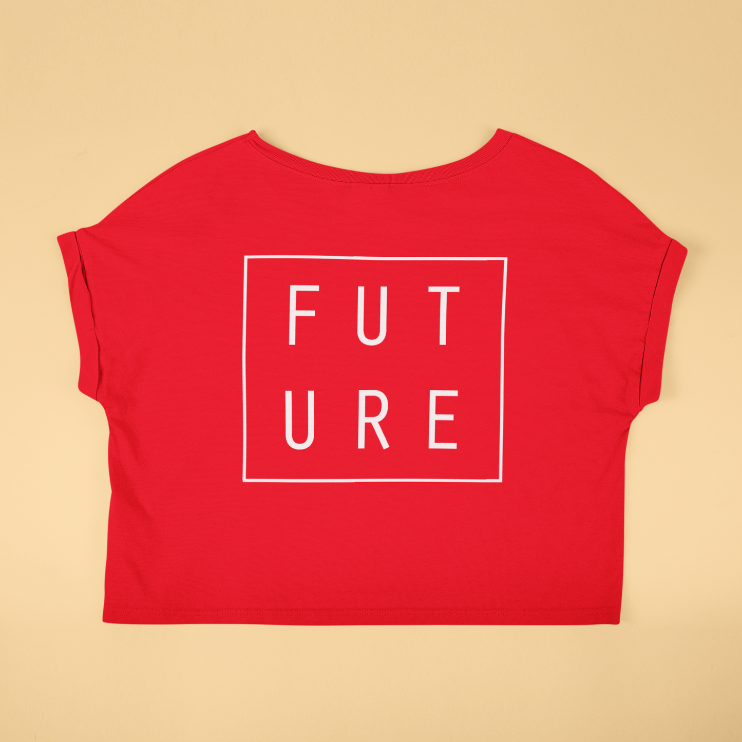 Future Women’s Crop Top – Bold, Stylish & Ready for Tomorrow