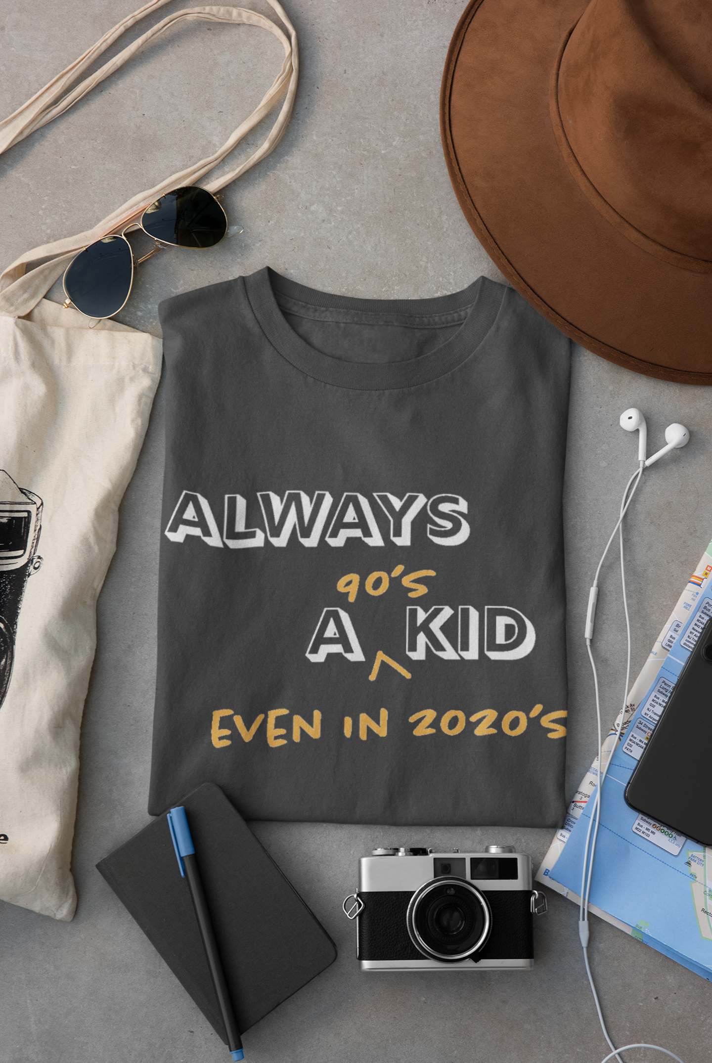 Always a 90s Kid Unisex T-Shirt – Nostalgia Never Fades